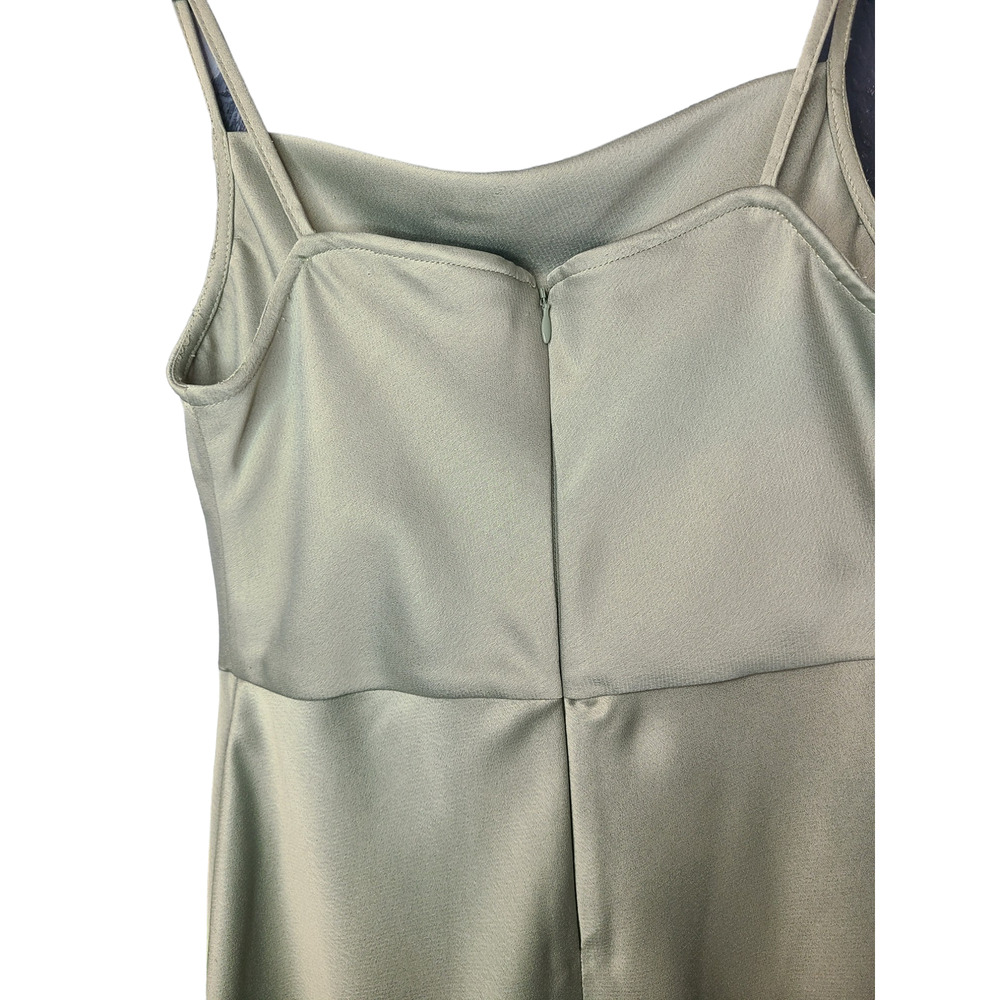 BHLDN Cali Satin Charmeuse Midi Dress US size 0 - Picture 6 of 8